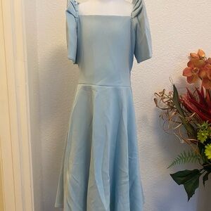 Charming Filipiniana XL Blue 5 to 6 Year Old Girls Formal Dress